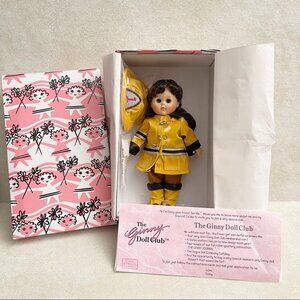 Collectors Vogue Dolls God Bless America Fire Fighter Ginny Doll Retired New